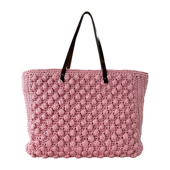 Fendi Crochet Tote Bag - Picture 1 of 8